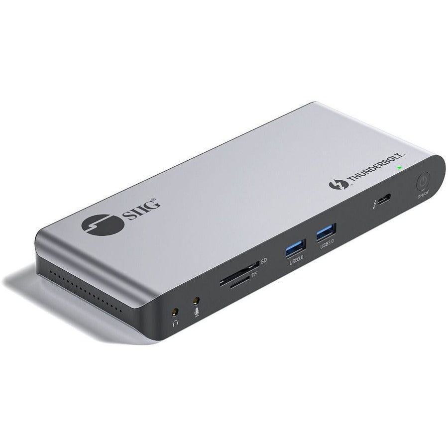 SIIG Quad Display Thunderbolt 4 Docking Station & PD JU-DK0U11-S1