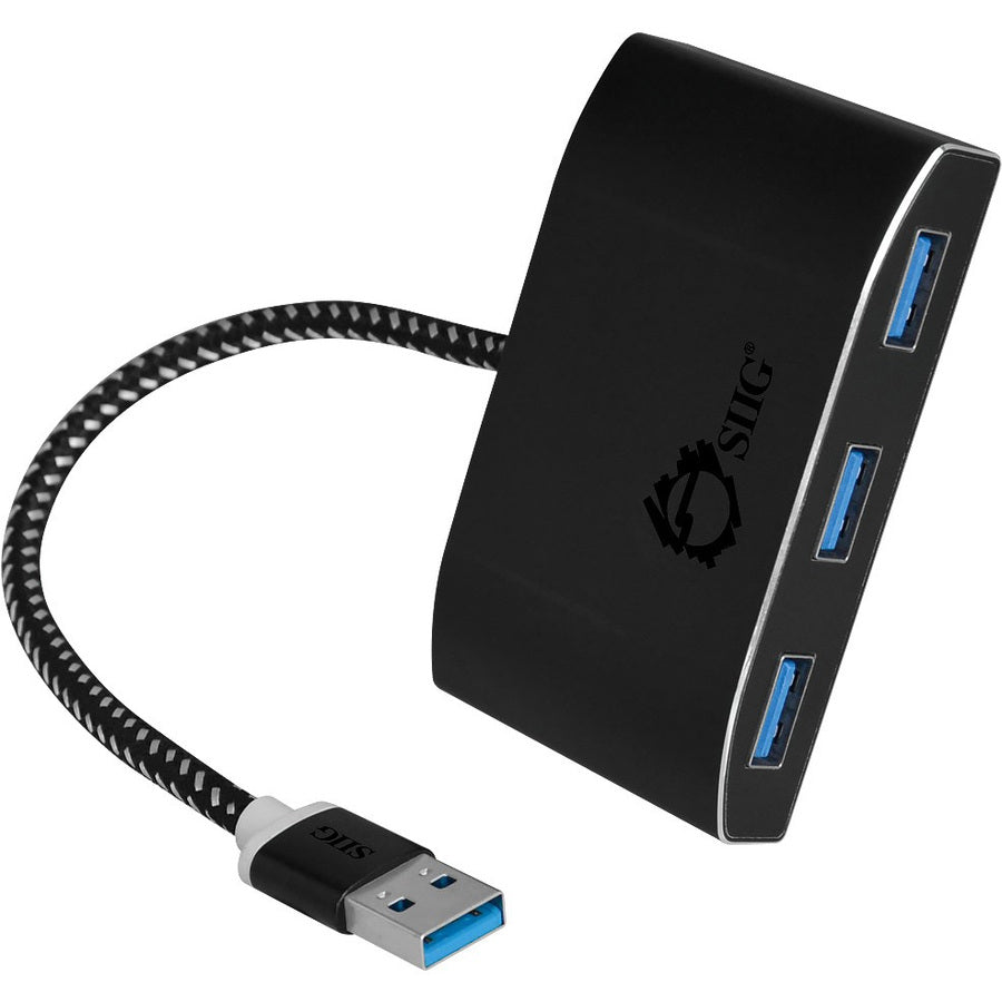 SIIG SuperSpeed USB 3.0 4-Port Powered Hub JU-H40F12-S1
