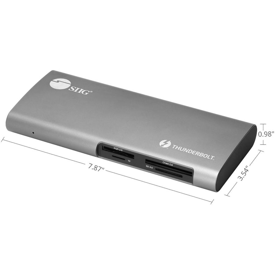 SIIG Thunderbolt 3 to Dual 4K Monitor Docking Station with PD - Titan Ridge JU-DK0G11-S1