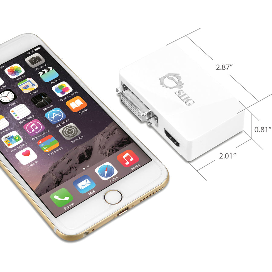 SIIG USB 3.0 to HDMI/DVI Dual Display Adapter JU-H20511-S1