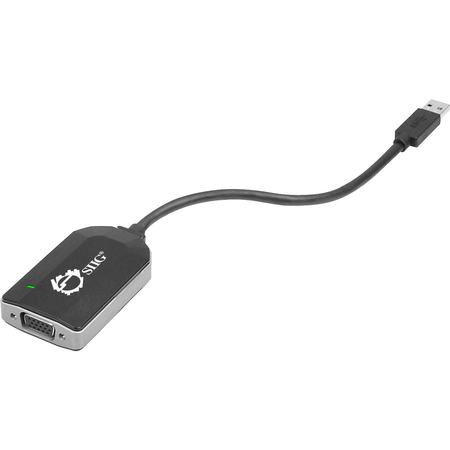 SIIG USB 3.0 to VGA Multi Monitor Video Adapter JU-VG0211-S1