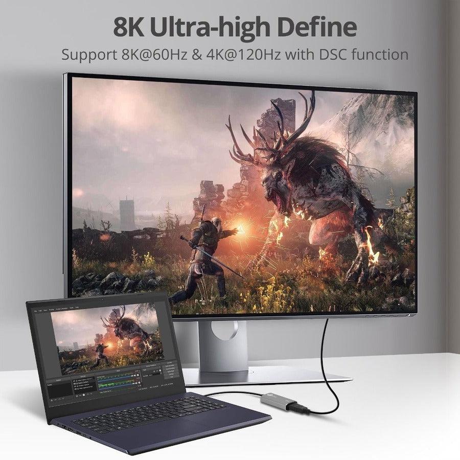 SIIG USB-C to HDMI Adapter - 8K CB-TC0L11-S1