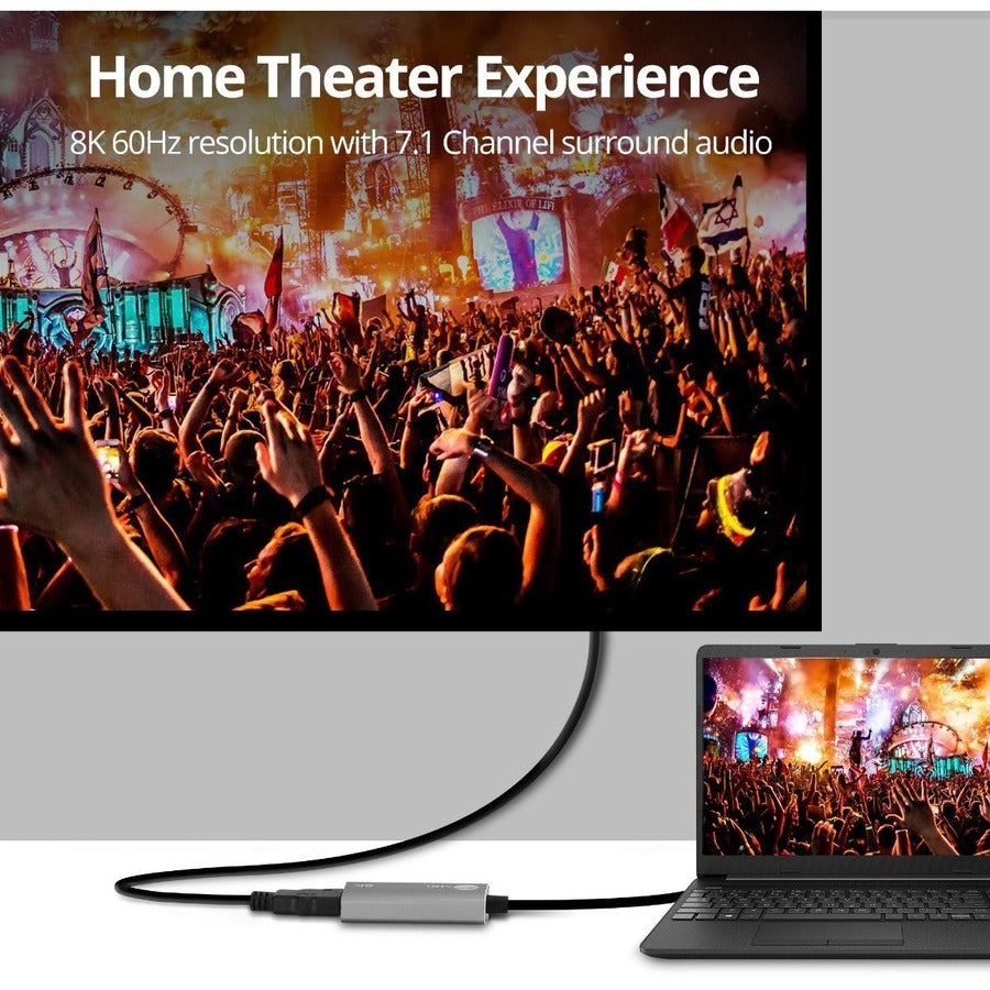 SIIG USB-C to HDMI Adapter - 8K CB-TC0L11-S1