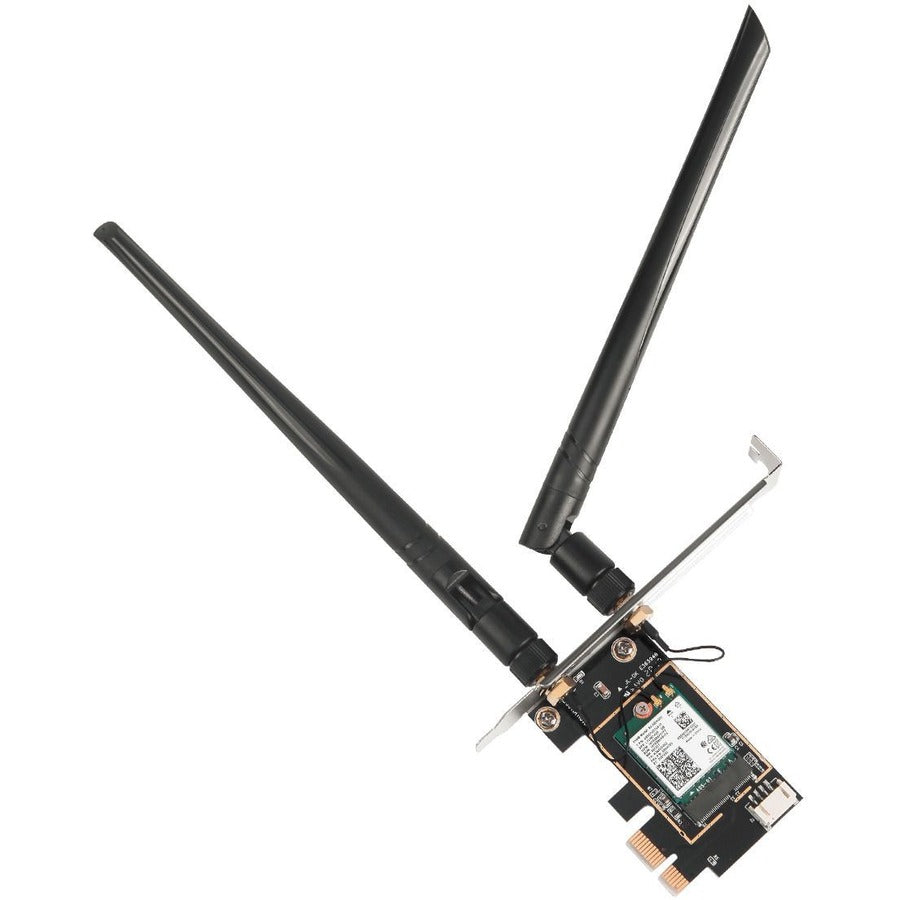 SIIG WiFi 6 Dual Band Ethernet PCIe Card - AX3000 - Delivers 80MHz to 160MHz, Ultra-Low