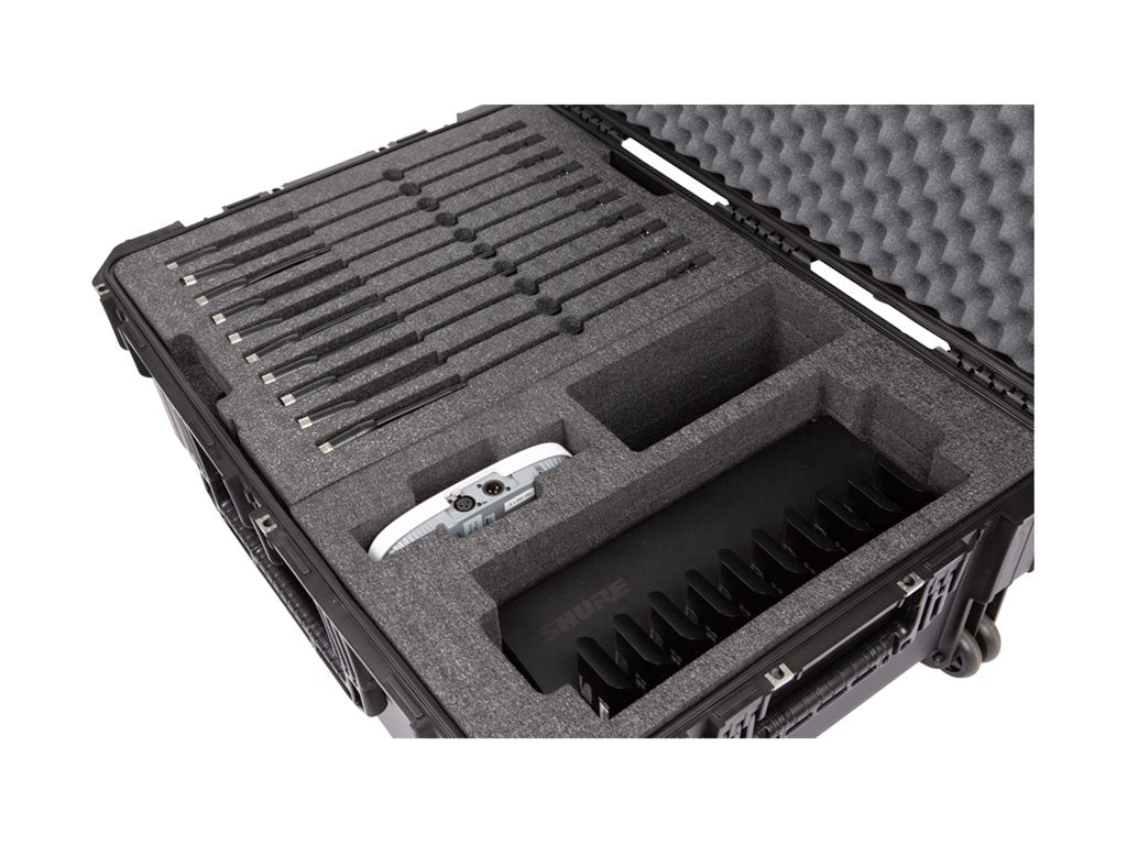 SKB iSeries 3I-34241 - Hard case for wireless microphone system - ultra high-strength polypropylene copolymer resin 3I-342412MXC
