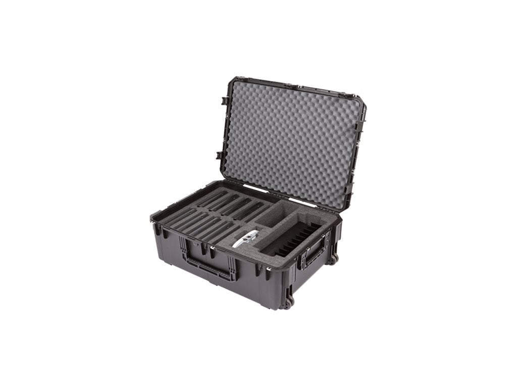 SKB iSeries 3I-34241 - Hard case for wireless microphone system - ultra high-strength polypropylene copolymer resin 3I-342412MXC