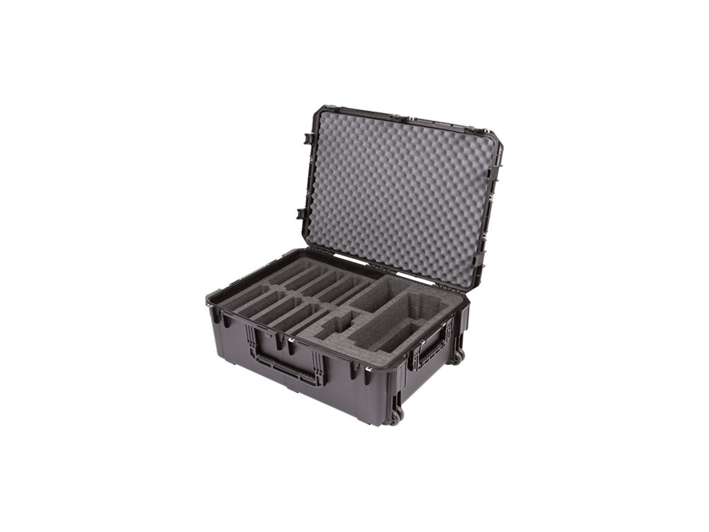 SKB iSeries 3I-34241 - Hard case for wireless microphone system - ultra high-strength polypropylene copolymer resin 3I-342412MXC