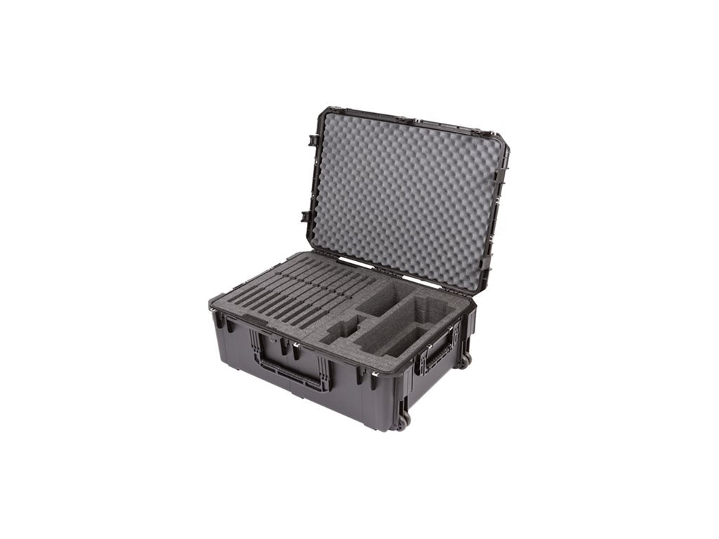 SKB iSeries 3I-34241 - Hard case for wireless microphone system - ultra high-strength polypropylene copolymer resin 3I-342412MXC