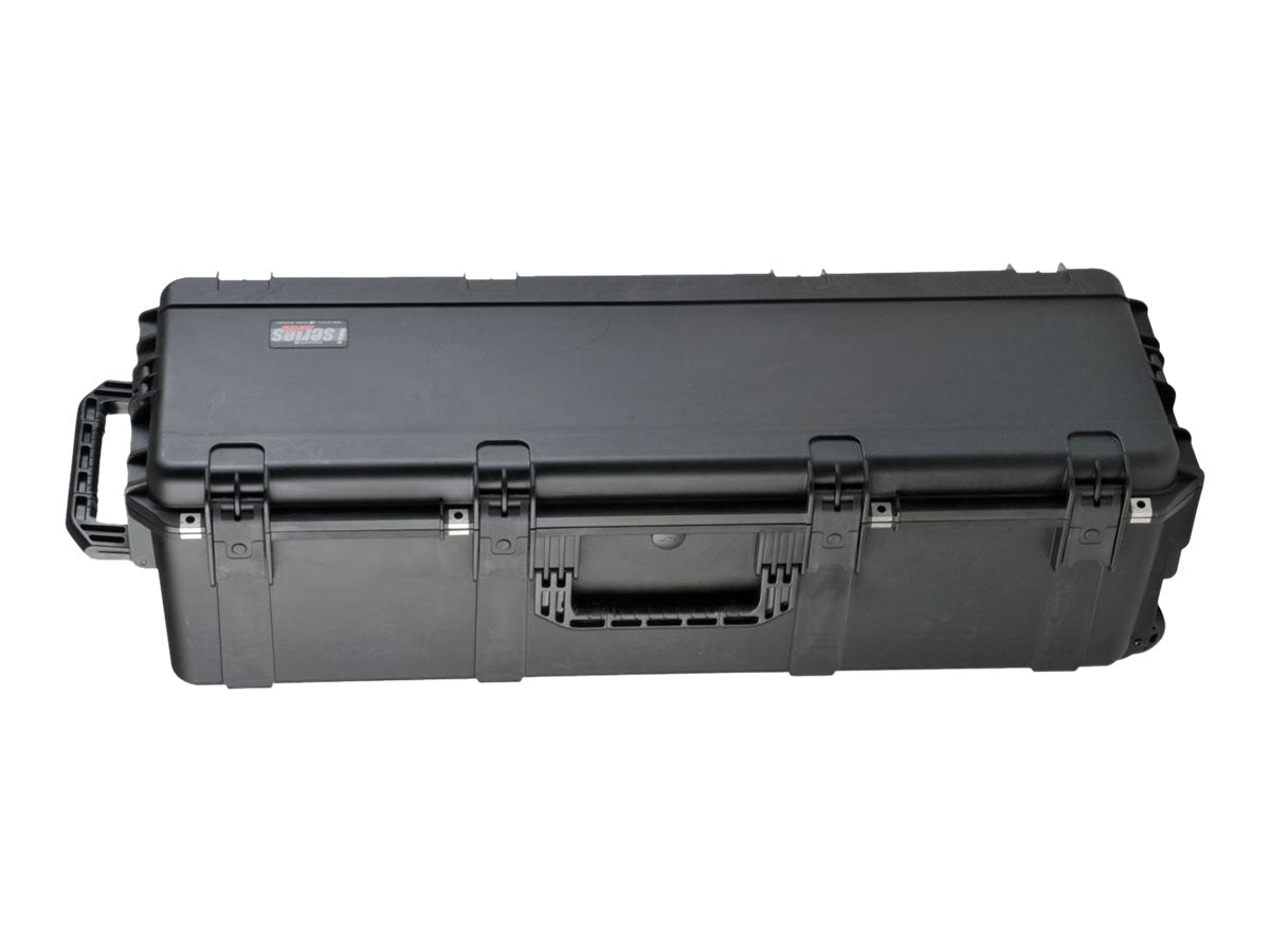 SKB iSeries 4213-12 - Hard case - ultra high-strength polypropylene copolymer resin - black - with layered foam 3I-4213-12BL