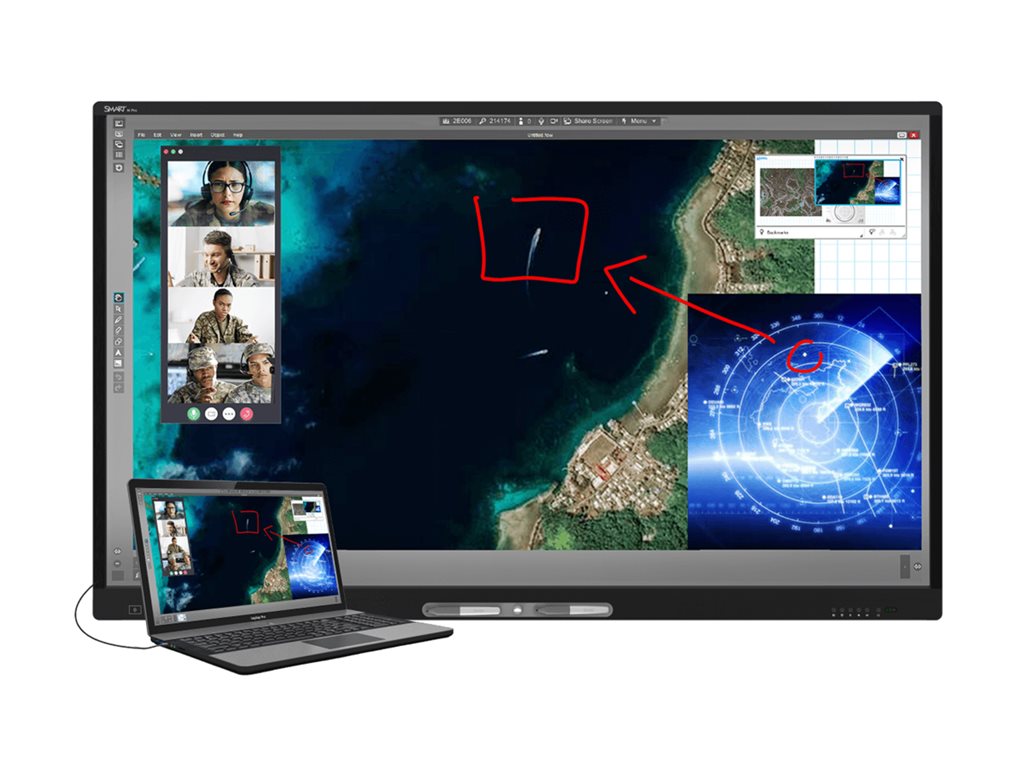 SMART Board M475-V5-P - 75 Diagonal Class M Pro high secure Series LED