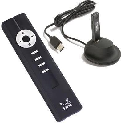 SMK-Link RemotePoint Jade Wireless Presenter Remote with Mouse Pointing & Bright Green Laser Pointer (VP4910)