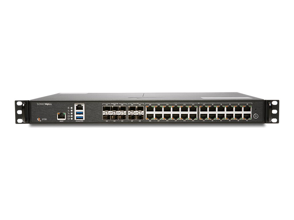 SONICWALL NSA 3700 Gen6 Firewall Replacement with 1-Year APSS Security