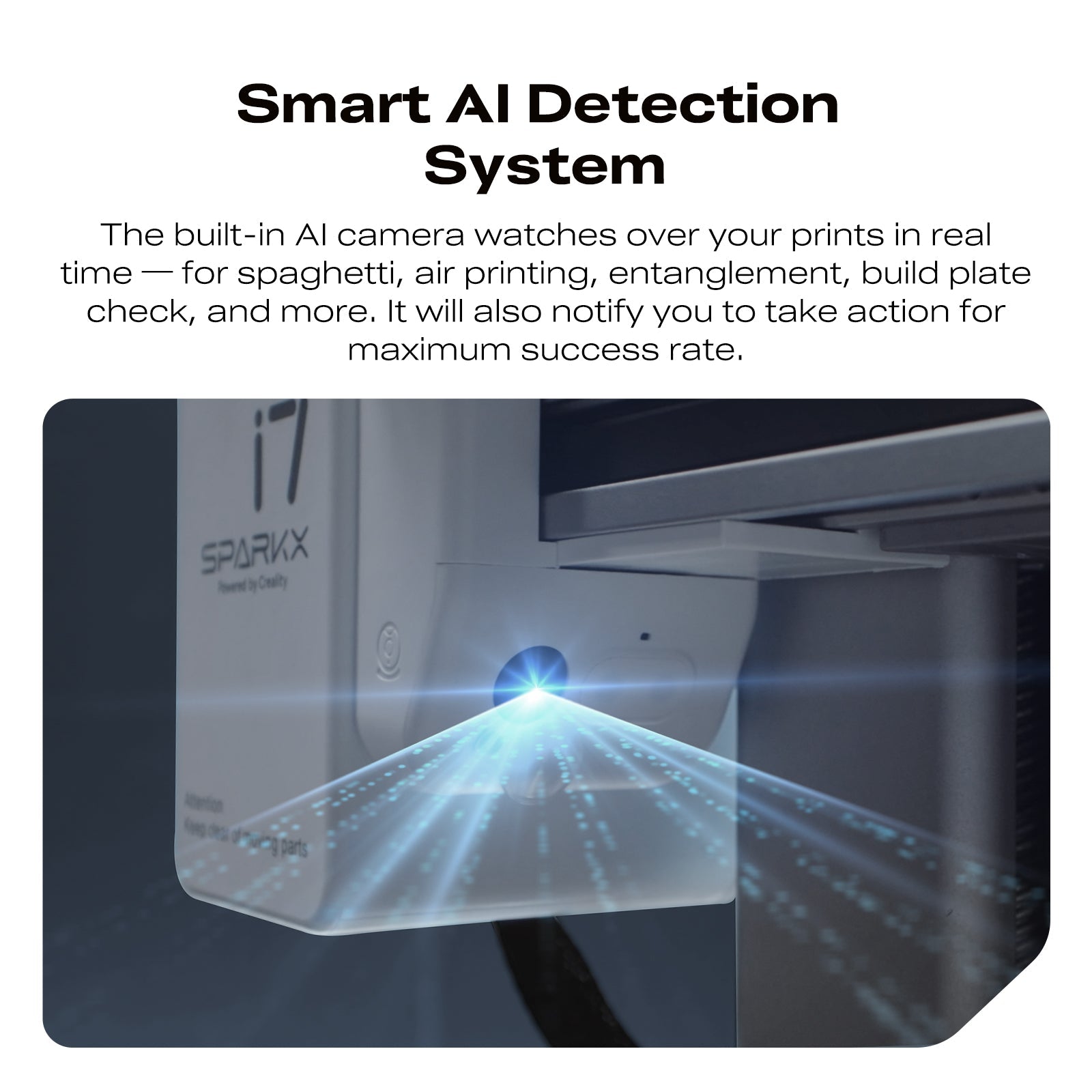 SPARKX i7 3D Printer with AI Photo-to-3D Conversion and Quiet Design