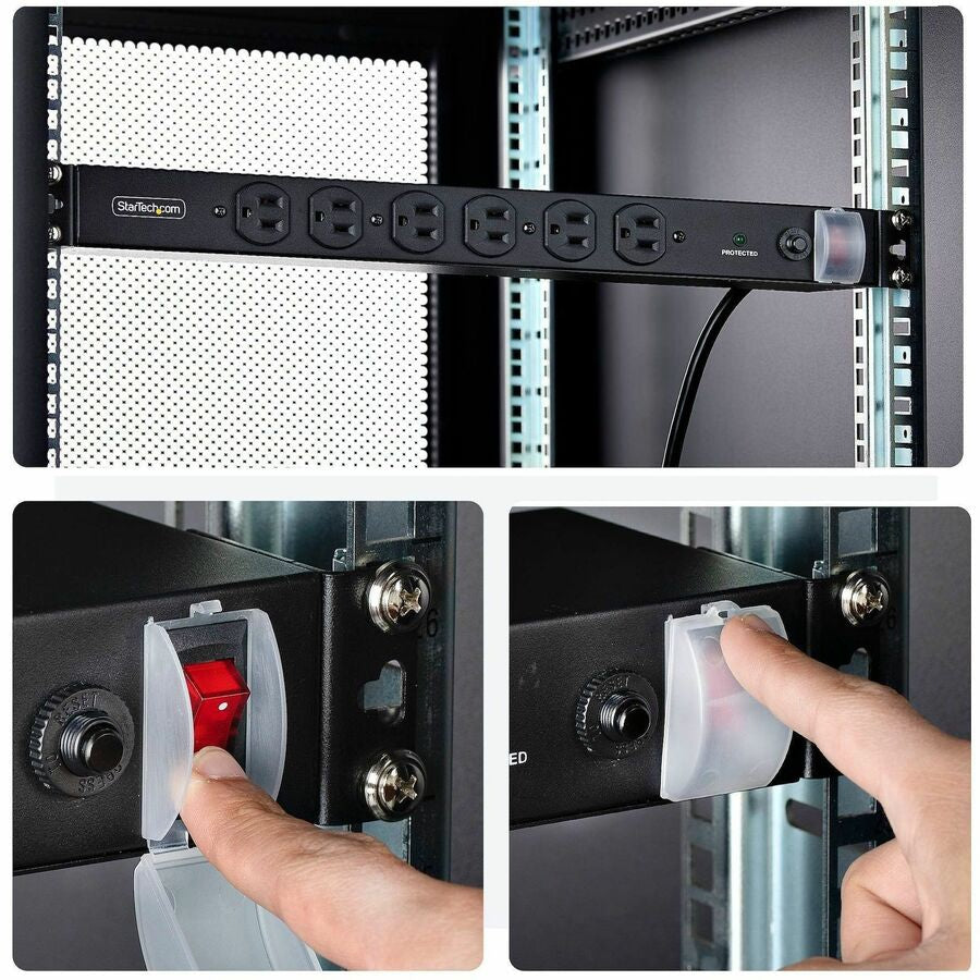 STARTECH 14-Outlet 1U Rackmount PDU Power Strip for IT Pros