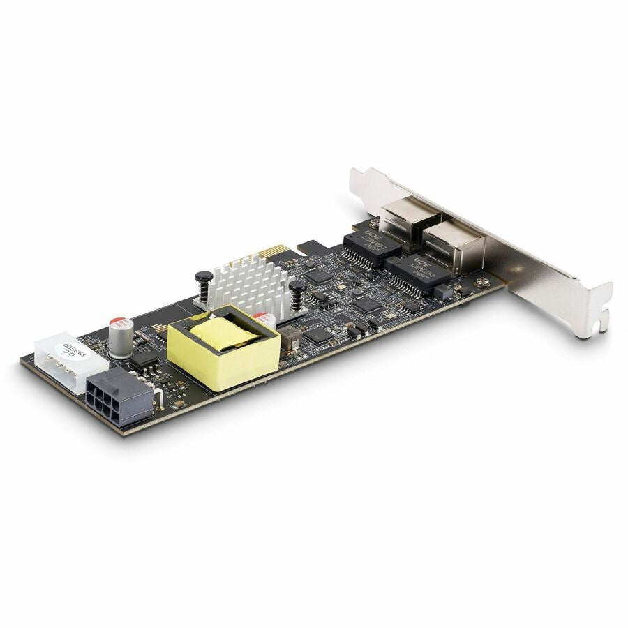 STARTECH 2-Port 2.5Gbps PoE+ Network Card with Intel I225V for IT Pros