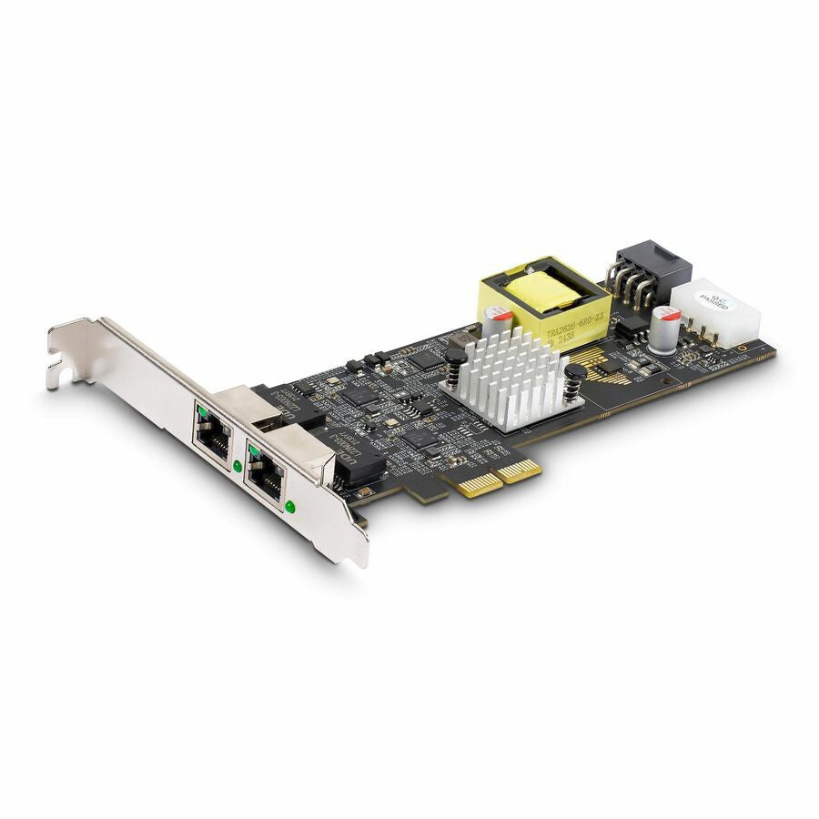 STARTECH 2-Port 2.5Gbps PoE+ Network Card with Intel I225V for IT Pros