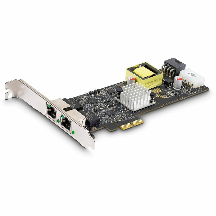 STARTECH 2-Port 2.5Gbps PoE+ Network Card with Intel I225V for IT Pros