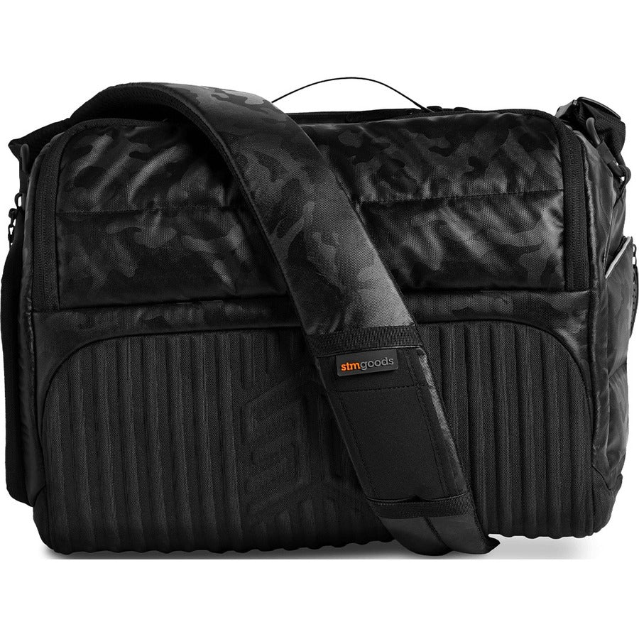 STM Goods Dux Carrying Case Rugged (Messenger) for 15 to 16" MacBook - Black Camo" STM-112-377P-04