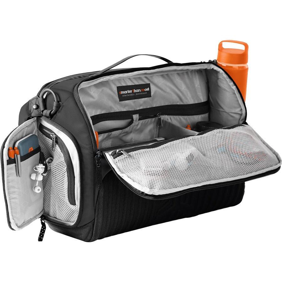 STM Goods Dux Carrying Case Rugged (Messenger) for 15 to 16" MacBook - Black" STM-112-377P-01