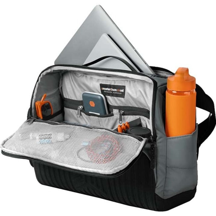 STM Goods Dux Carrying Case Rugged (Messenger) for 15 to 16" MacBook - Gray Storm" STM-112-377P-03