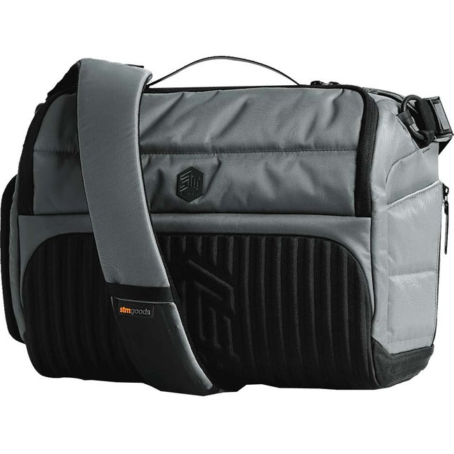 STM Goods Dux Carrying Case Rugged (Messenger) for 15 to 16" MacBook - Gray Storm" STM-112-377P-03