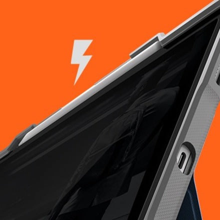 STM Goods Dux Plus Carrying Case for 11" Apple iPad Pro (3rd Generation) Tablet - Midnight Blue