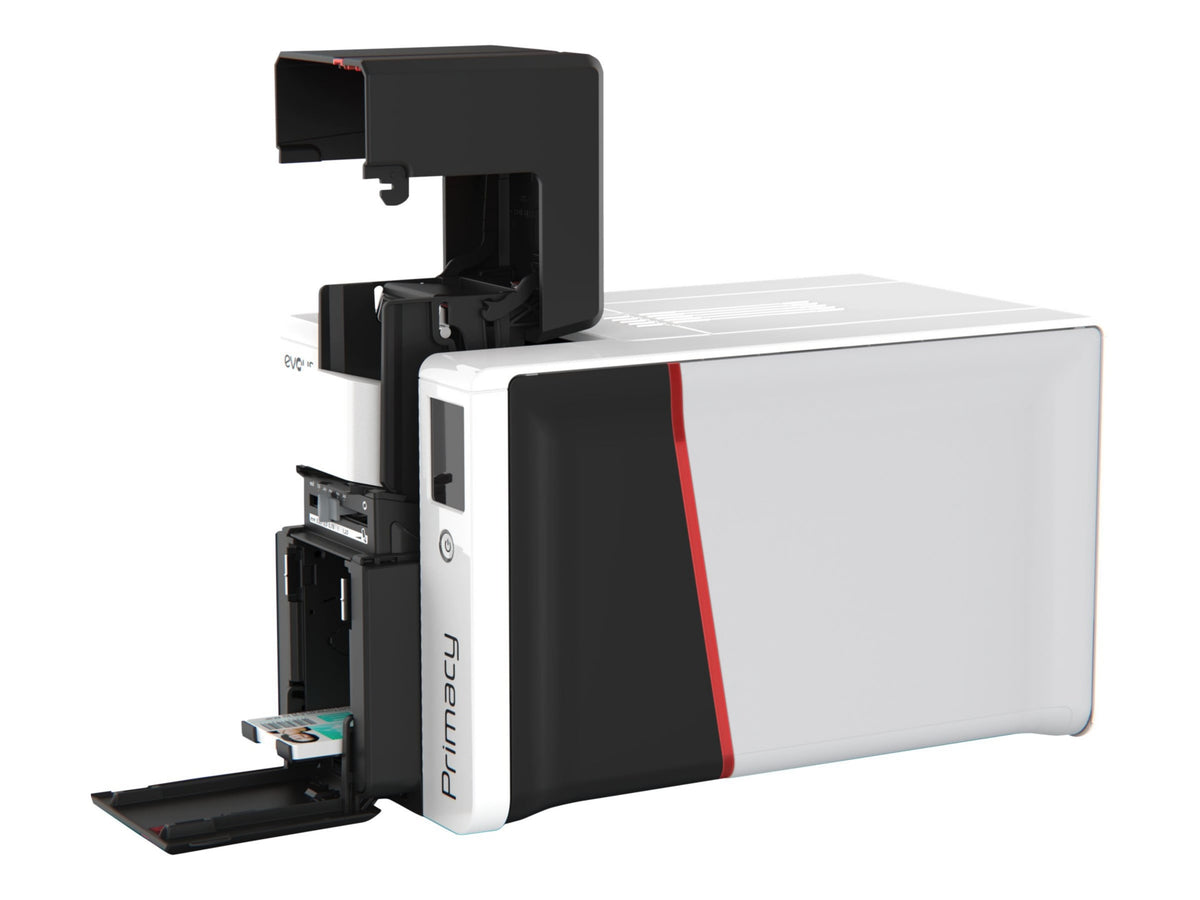 STRATEGIC SOURCING Primacy 2 ID Card Printer – Fast Dye-Sublimation, Ethernet/USB