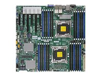 SUPERMICRO X10DRC-T4+ - Motherboard - enhanced extended ATX - LGA2011-v3 Socket - 2 CPUs supported - C612 Chipset - USB 3.0 - MBD-X10DRC-T4+-O