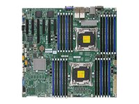 SUPERMICRO X10DRI-LN4+ - Motherboard - enhanced extended ATX - LGA2011-v3 Socket - 2 CPUs supported - C612 Chipset - USB 3.0 MBD-X10DRI-LN4+-B