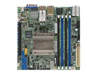 SUPERMICRO X10SDV-8C-TLN4F - Motherboard - mini ITX - Intel Xeon D-1541 - USB 3.0 - 2 x 10 Gigabit LAN, 2 x Gigabit LAN