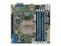 SUPERMICRO X10SDV-F - Motherboard - mini ITX - Intel Xeon D-1540 - USB 3.0 - 2 x Gigabit LAN - onboard graphics MBD-X10SDV-F-B