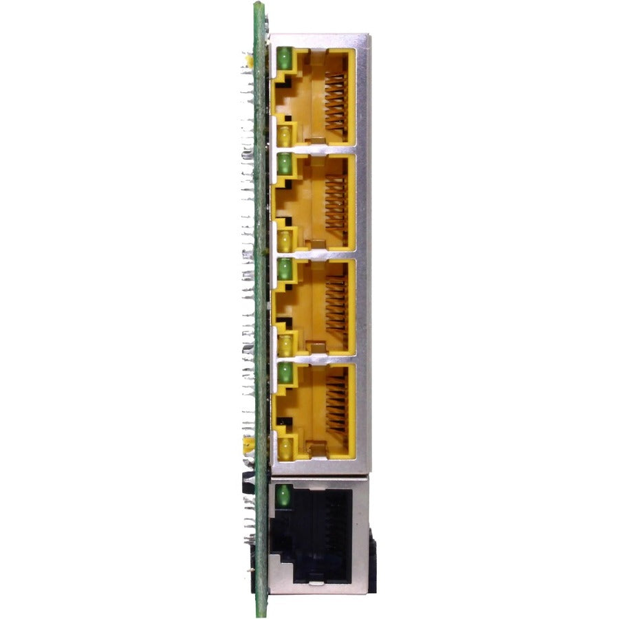 SW-125 Industrial Ethernet Switch - 5 Port PoE+ Embedded Network Switch | TecISoft