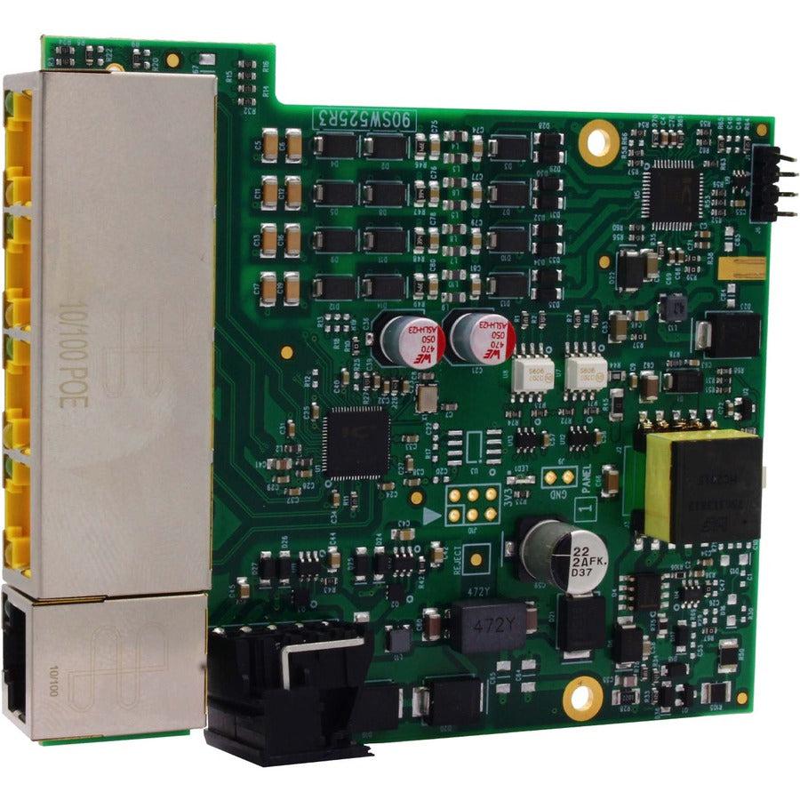 SW-125 Industrial Ethernet Switch - 5 Port PoE+ Embedded Network Switch | TecISoft