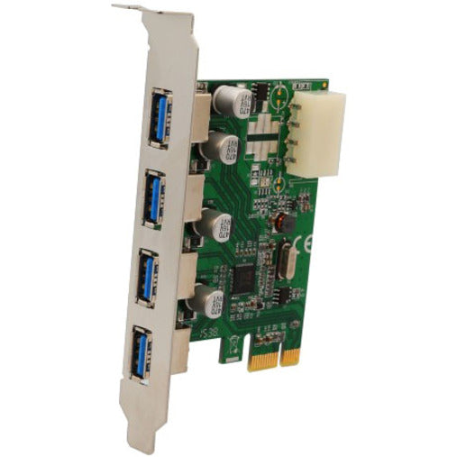 SYBA Multimedia 4 Port USB 3.0 PCI-e x1 Card SD-PEX20133