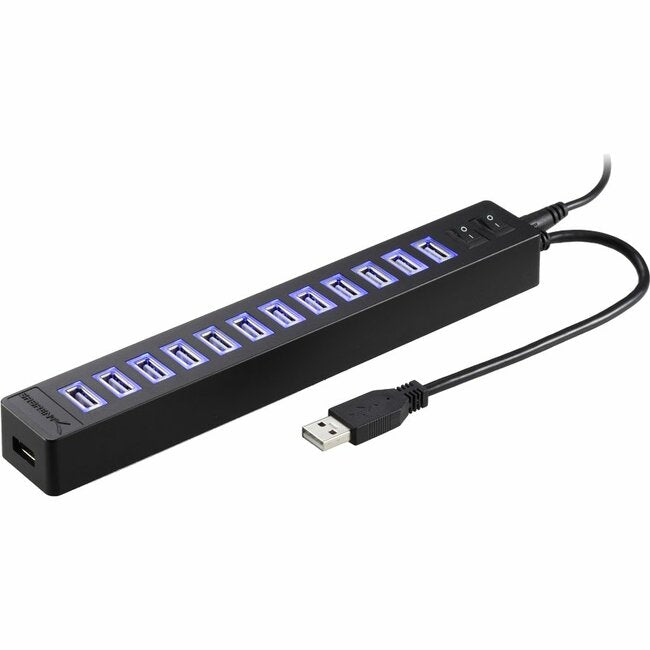 Sabrent 13-Port Usb 2.0 Hub With Power Adapter Hb-U14P