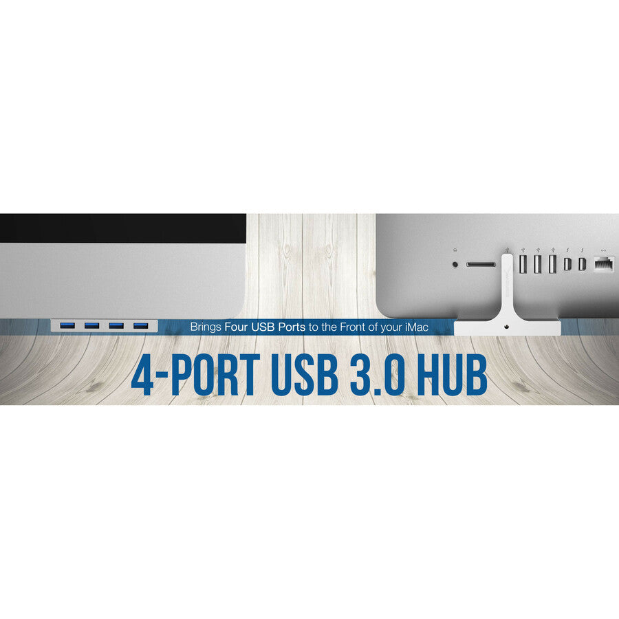 Sabrent 4-Port Usb 3.0 Hub For Imac Slim Unibody