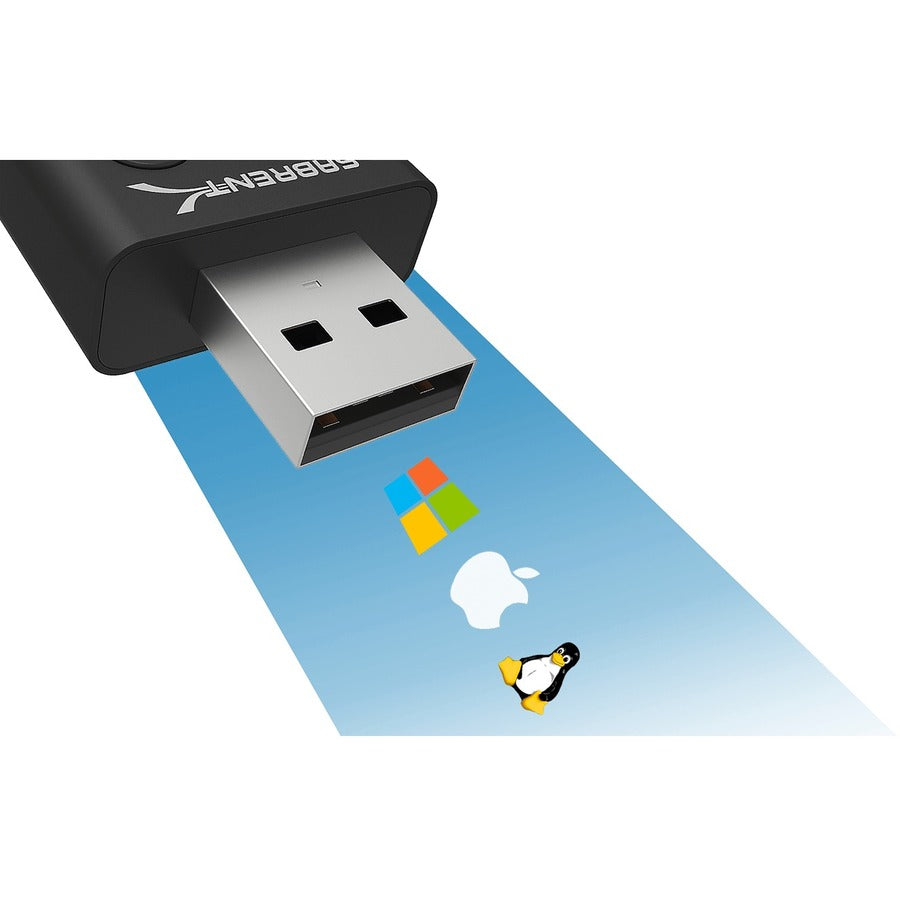 Sabrent Aluminum Usb External 3D Stereo Sound Adapter For Windows And Mac