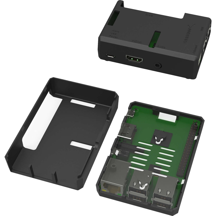Sabrent Case For Raspberry Pi 2 Model B And Raspberry Pi Model B+ (B Plus) Black