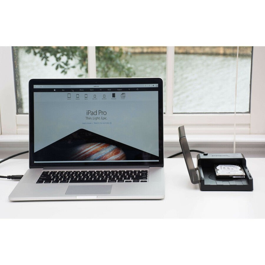 Sabrent Ec-Dffn Drive Dock - Usb 3.0 Host Interface External - Black