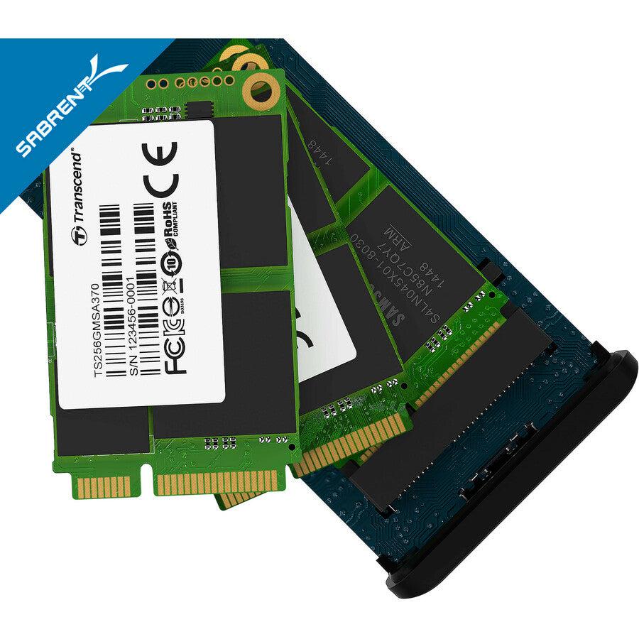 Sabrent Ec-Ukms Drive Enclosure - Usb 3.0 Host Interface External - Black