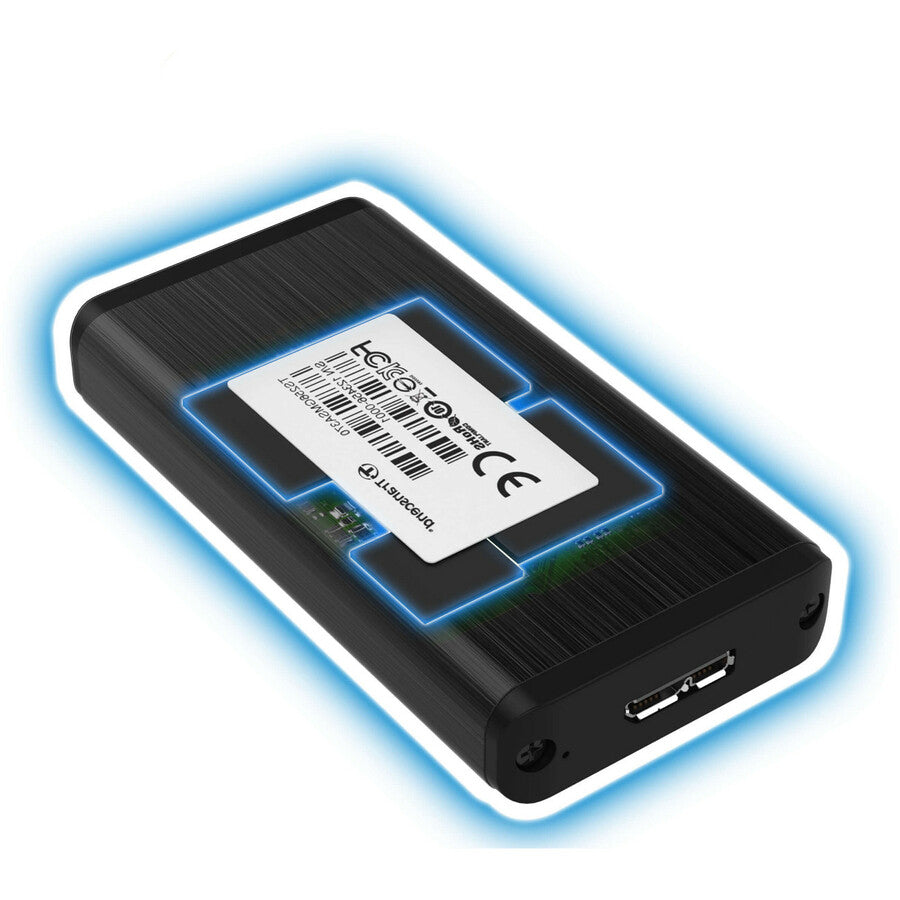 Sabrent Ec-Ukms Drive Enclosure - Usb 3.0 Host Interface External - Black