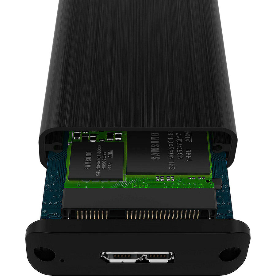 Sabrent Ec-Ukms Drive Enclosure - Usb 3.0 Host Interface External - Black