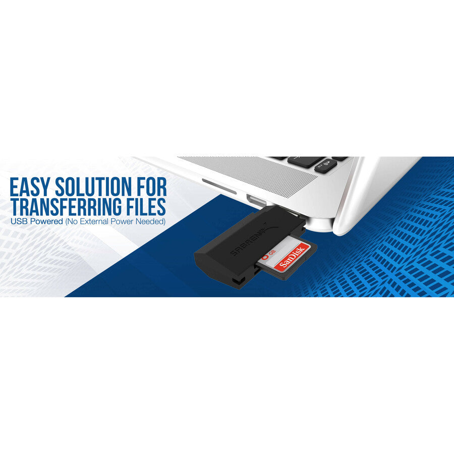 Sabrent Mini Usb 3.0 Micro Sd And Sd Card Reader | Black