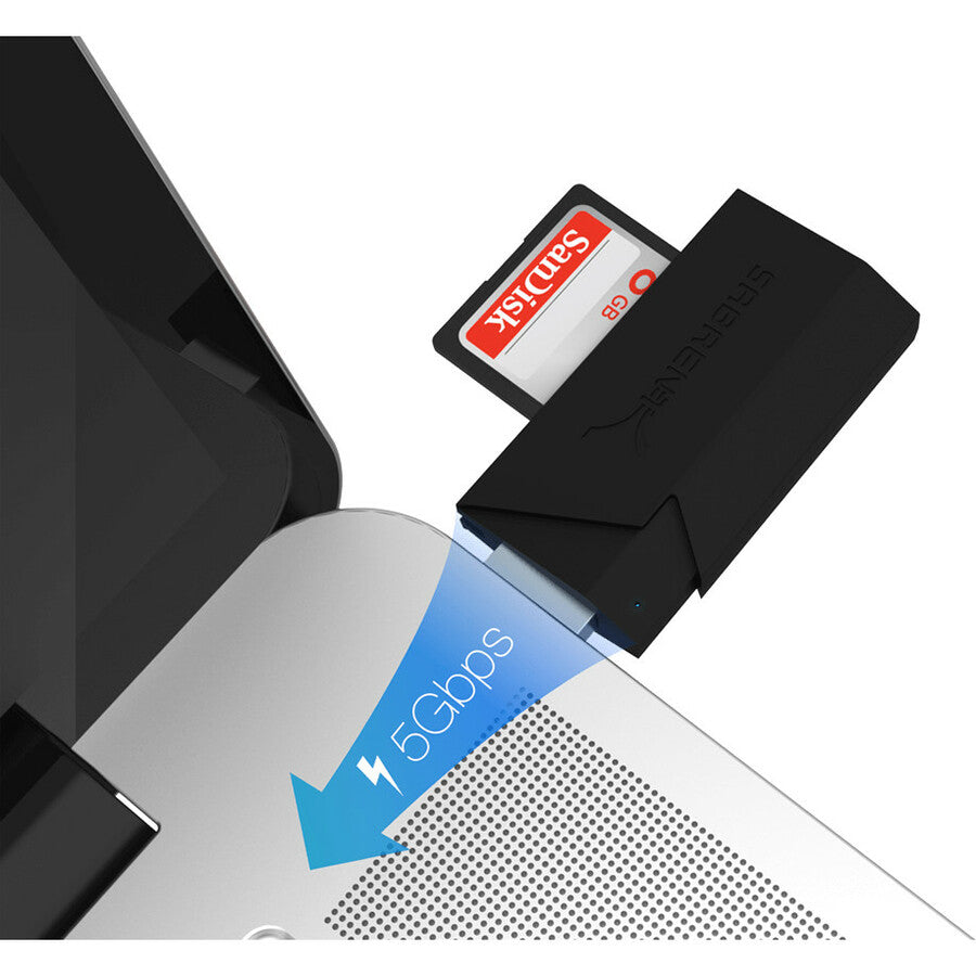 Sabrent Mini Usb 3.0 Micro Sd And Sd Card Reader | Black