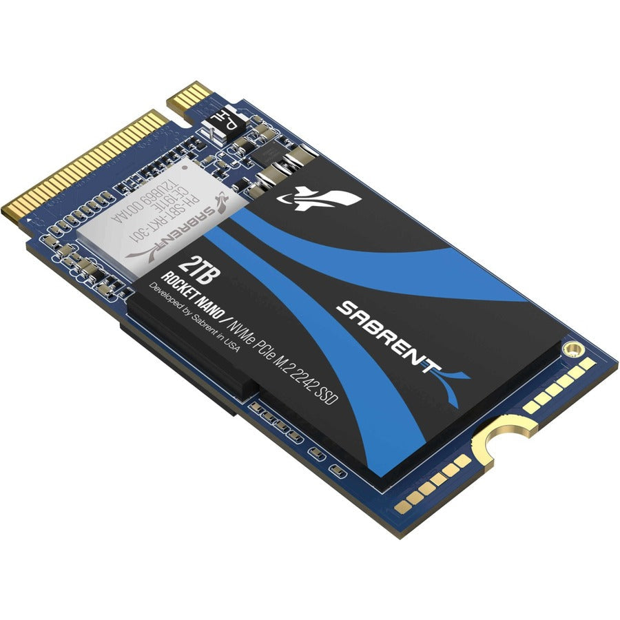 Sabrent Rocket SB-1342-2TB 2 TB Solid State Drive - M.2 2242 Internal - PCI Express NVMe (PCI Express NVMe 3.0 x4)