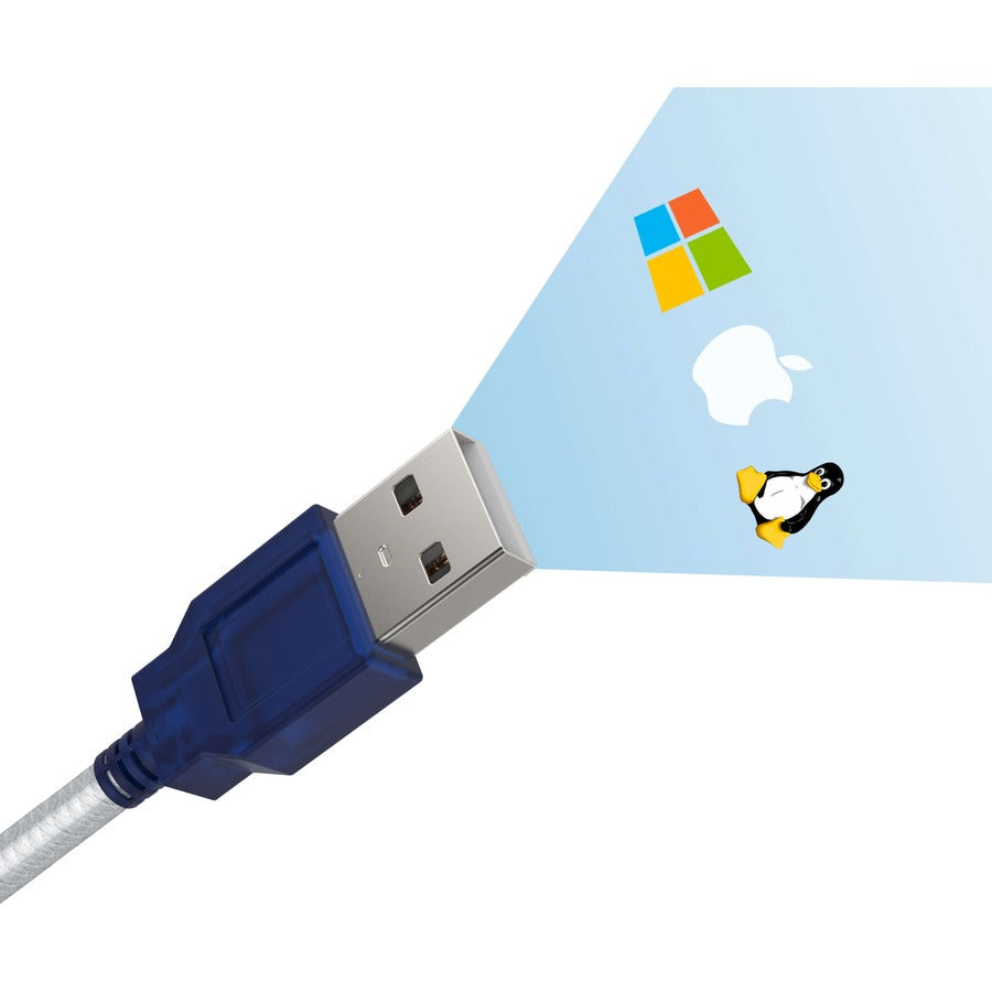 Sabrent USB 2.0 to Serial (9-Pin) DB-9 RS-232 Converter Cable, 6-Feet CB-9P6F