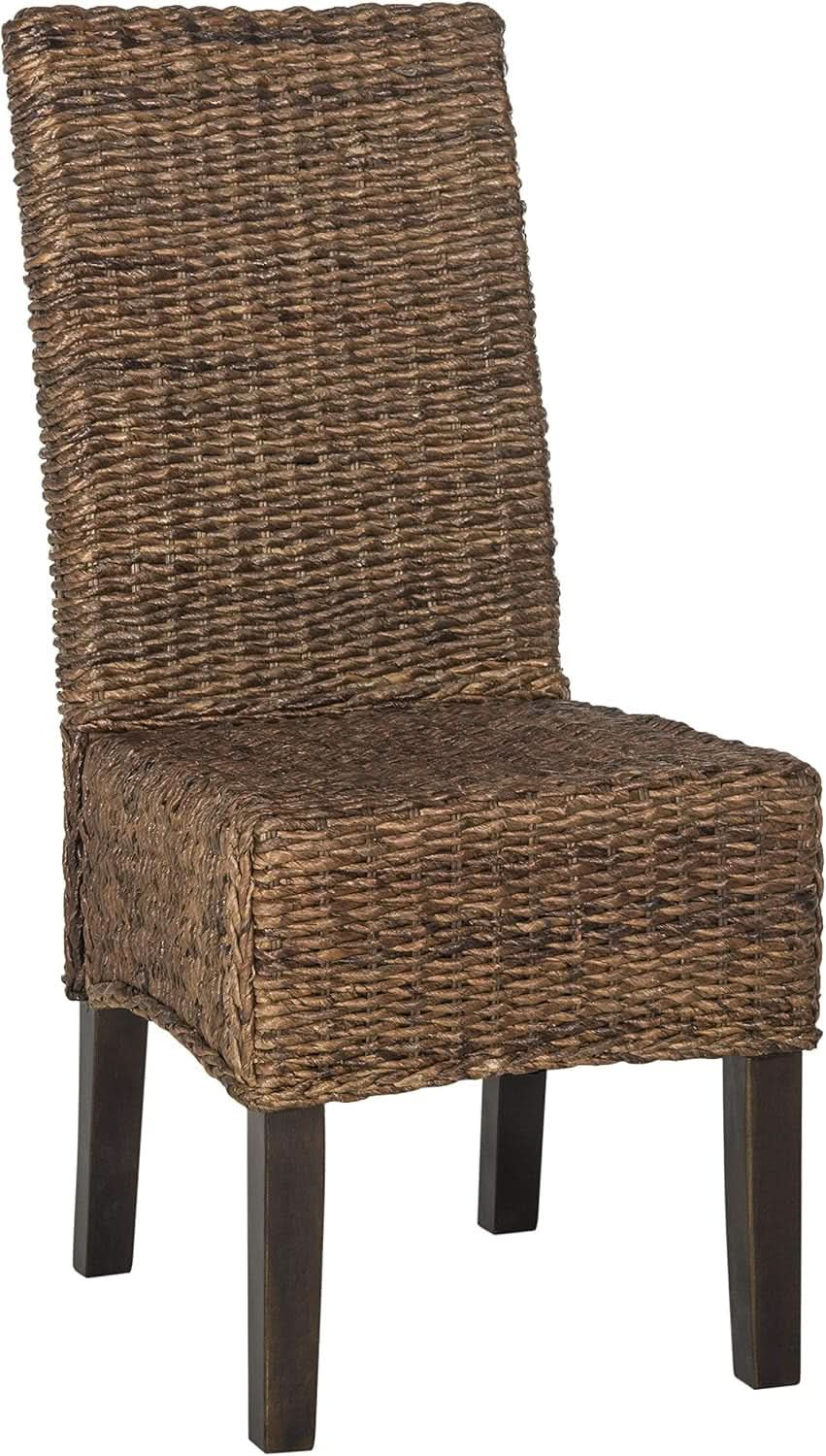 Safavieh Avita Natural Wicker 18 Inch Dining Chair