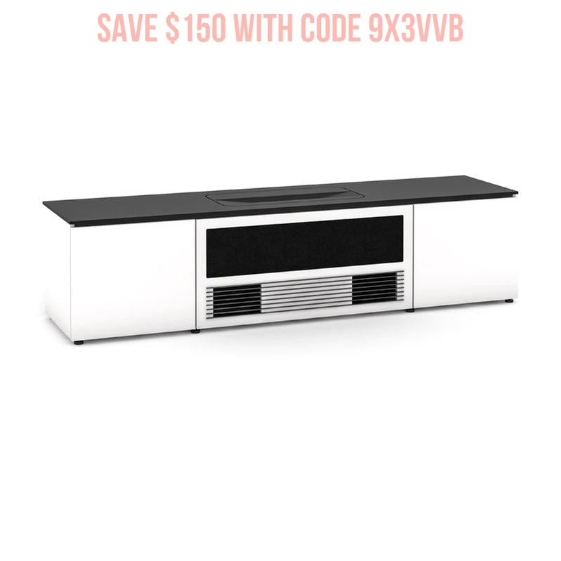 Salamander 245 Cabinet for Epson LS800 Projector Integrated Home Theater Gloss White