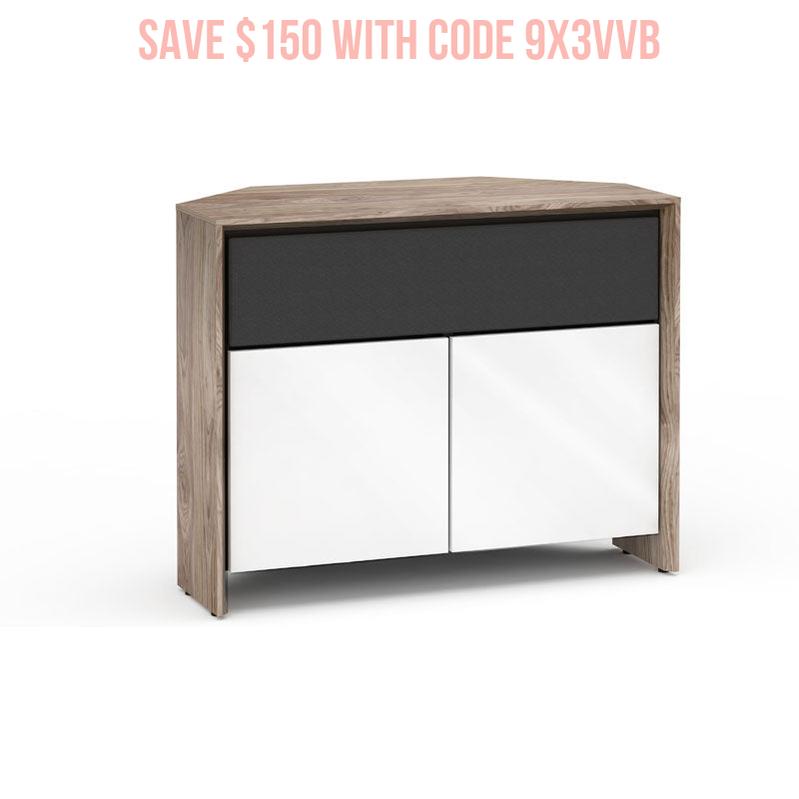 Salamander Barcelona 329 Corner Media Cabinet – Space-Saving Design