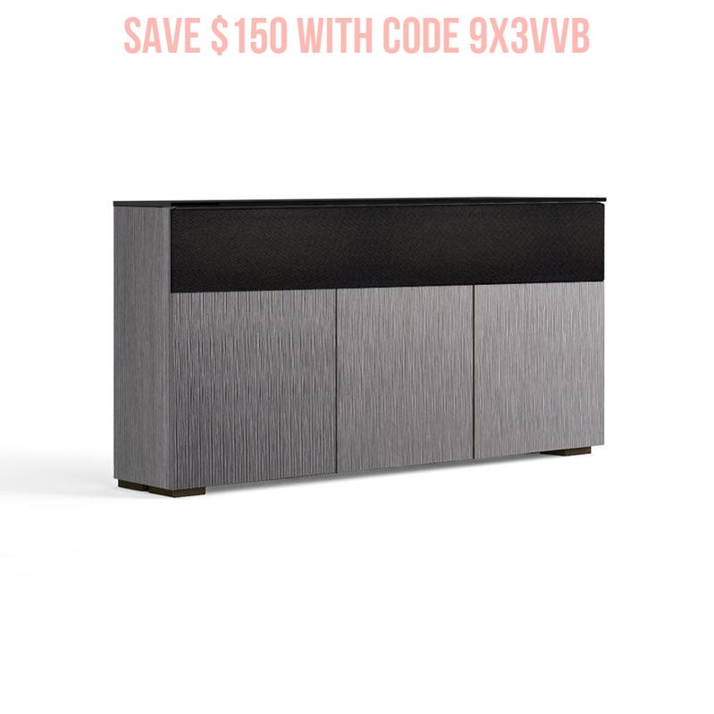 Salamander Chameleon Seattle 339 AV Cabinet Gray Oak Low Profile